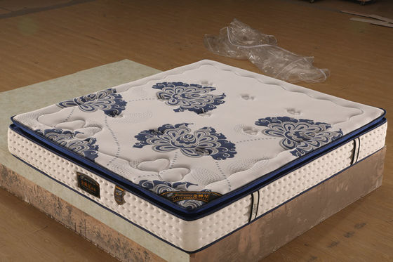 ヨーロッパの上のSize Memory Foam Innerspring Bonnellのスプリング入りマットレス王の雑種